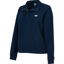New Balance WNC3640 Lacivert Kadın Sweatshirt
