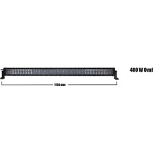 MXO LED 400W Düz LGH-010