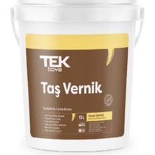 Tek Boya Su Bazlı Taş Vernik 2,5 Lt