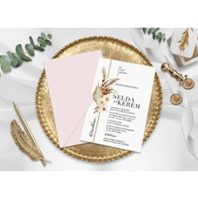 Düğün, Nikah, Nişan, Kına Davetiyesi