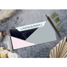 Düğün, Nikah, Nişan, Kına Davetiyesi (100 Adet)