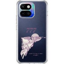 TechTree General Mobile Gm 26 One 5g Uyumlu 777 Melek Tasarımlı Baskılı Silikon Kılıf
