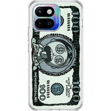 TechTree General Mobile Gm 26 One 5g Uyumlu Morty Dolar Baskılı Silikon Kılıf
