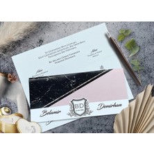 Düğün, Nikah, Nişan, Kına Davetiyesi (100 Adet)