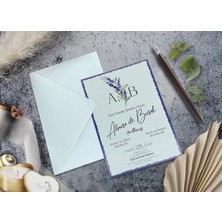 Düğün, Nikah, Nişan, Kına Davetiyesi (100 Adet)