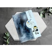 Astronot Desenli Sünnet Davetiyesi (100 Adet)