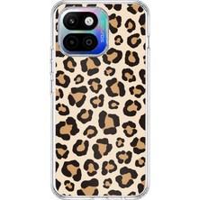 TechTree General Mobile Gm 26 One 5g Uyumlu Vahşi Zarafet Leopar Desenli Baskılı Silikon Kılıf