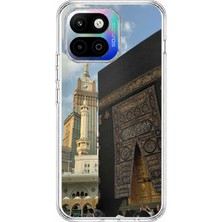 TechTree General Mobile Gm 26 One 5g Uyumlu Manevi Huzur Kabe Kapısı Umre Baskılı Silikon Kılıf