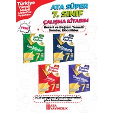 Ata Yayıncılık 7. Sınıf Ata Süper Çalışma Kitabım Set - 4 Kitap