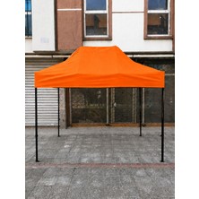 İkiz Aksesuar 2x2  Turuncu  Katlanabilir  Gazebo Çardak