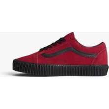 Vans Old Skool Creeper Uniseks Bordo Spor Ayakkabı - VN000DCE