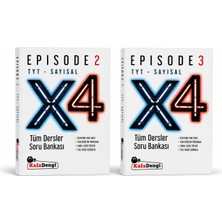 Kafa Dengi Episode 2 + Episode 3 Tyt Sayısal Tüm Dersler Soru Bankası 2 Kitap Set Matematik Fizik Kimya Biyoloji Video Çözümlü