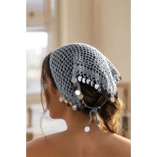 Lapka Design Yazlık Pullu Örgü Bandana