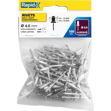 Percin 4X12 mm Aluminym 100 Adet