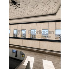 Fabrikadan Perde Esperanza Katlanabilir Plise Perde Cam Balkon ve PVC Pencere Bej 50 x 100 cm'ye Kadar Özel Ölçü