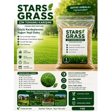 Star Grass 6'lı Karışım Çim Tohumu 1 kg-PYZJ