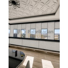Fabrikadan Perde Esperanza Katlanabilir Plise Perde Cam Balkon ve PVC Pencere Taş 50 x 150 cm'ye Kadar Özel Ölçü