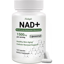 Ncduyde Liposomal Nad+ 1500 Mg 120 Kapsül - Resveratrol & Nikotinamid Takviye Edici Gıda