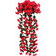 Nettenevime Yapay Çiçek Sarkan Begonvil Çiçeği Jumbo Fuşya