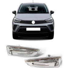 CME PARTS Opel Crossland 2021-2024 Uyumlu Çamurluk Sinyali Sağ + Sol Takım 2 Adet 1713004 1713005