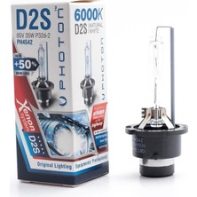 Photon D2S 6000K +%50 Fazla Işık Oem Ampul