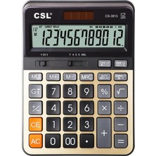Csl CS-3813 12 Hane Masa Tıpı Hesap Makınesı