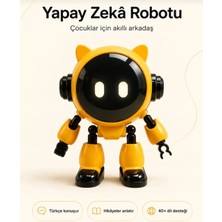 Everest Grup Yapay Zeka Robotu Wifi Bluetooth 5.0 Deepseek Aı Sesli Sohbet Akıllı Eğitim Robotu 40+ Dil Destekli 01M-06