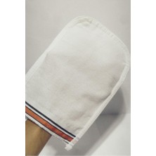 Ele Geçen Orta KALINLIK%100 Ipek Doğal Hamam ve Banyo Duş Kesesi 24X17CM Mükemmel Kir Çıkar�