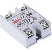 SSR-25DD Dc-Dc Solid State Röle 25A / 3–32V Dc Tetik / 5–200V Dc Yük / Optik Izolasyon / Sess