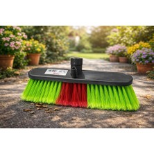 Çelikpençe Eko Yer Fırçası 21 cm – Çok Amaçlı Zemin Temizlik Fırçası / Bahçe, Balkon,
