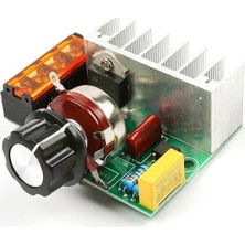 Tls Robotik 4000W 220V Ac Scr Voltaj Regülatörü Motor Hız Kontrol Devresi (B Kalite)