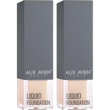 Güneş Koruyucu SPF35+ Nemlendirici Etkili Kremsi Likit Fondöten - Liquid Foundation 303 Fair Sand