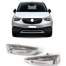CME PARTS Opel Crossland x 2017-2020 Uyumlu Çamurluk Sinyali Sağ + Sol Takım 2 Adet 1713004 1713005