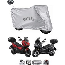 Honda ile Uyumlu Adv 350 Motosiklet Brandası Arka Çanta Uyumlu Su Geçirmez Uv Korumalı Branda,ö