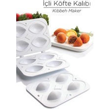 Empressco Pratik Içli Köfte Kalıbı Içli Köfte Aparatı Köfte Kalıbı 4 Bölmeli Içli Köfte Kalıbı - Bas-Çıkar