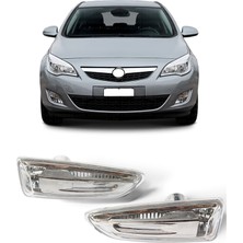CME PARTS Opel Astra J 2009-2017 Uyumlu Çamurluk Sinyali Sağ + Sol Takım 2 Adet 1713004 1713005