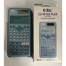 Csl CS-991ES Plus-Blue Mavı Fonksıyonel Hesap Makınesı