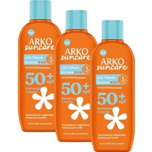 Bakım Sütü SPF50 200 Mililitre 3 Paketi