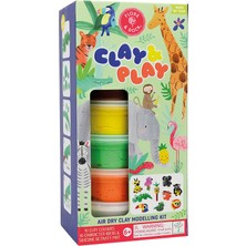 Floss & Rock Clay And Play Hava Ile Kuruyan Kil Seti/ Jungle