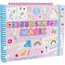 Floss & Rock Renk Değiştiren Sihirli Aktivite Kitabı / Rainbow Fairy