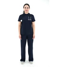 Almesta Diamond Verenika-Hennry Kadın Cerrahi Takım - Koyu Lacivert