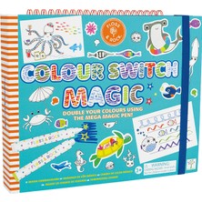 Floss & Rock Renk Değiştiren Sihirli Aktivite Kitabı / Ocean