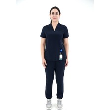Almesta Diamond Helen-Lara Kadın Cerrahi Takım - Koyu Lacivert