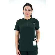 Almesta Diamond Nika Cerrahi Üst - Avcı Yeşili