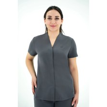 Almesta Diamond Pera Cerrahi Üst - Gri