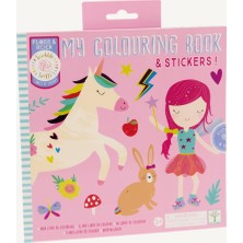 Floss & Rock Floss And Rock Boyama Kitapları / Rainbow Fairy