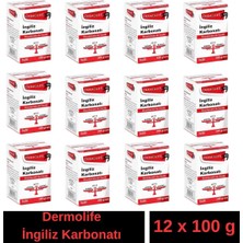 Dermolife Ingiliz Karbonatı 12 x 100 G 12 Li Set