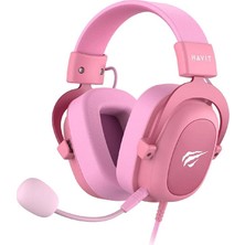 Havit Gamenote H2002D Gaming Oyuncu Kulaklığı - Pembe