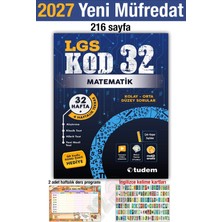 Tudem 8. Sınıf 2027 Lgs Kod 32 Matematik Soru Alıştırma Test Tekrar