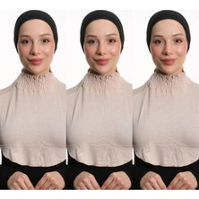 Flora Tekstil Likralı Kadın Boyunluk